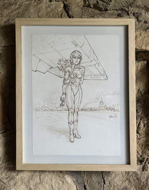 Mujer Galactica "Obra Original"