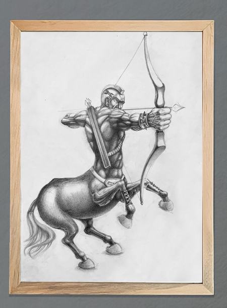 Centauro "Cuadro Impreso"