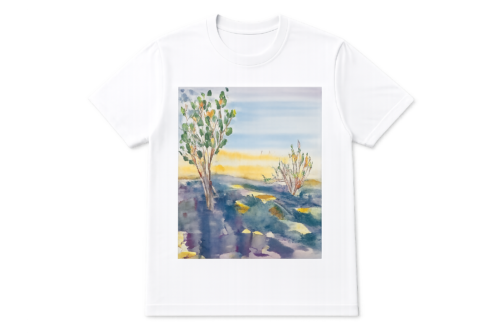 Camiseta El Bosque - Hombre - Talla L - 100% Algodón